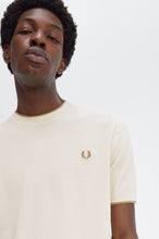 Load image into Gallery viewer, Fred Perry Textured Knit in Ecru
