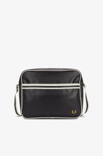 Load image into Gallery viewer, Fred Perry Black & White Classic Shoulder Bag