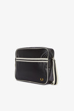 Load image into Gallery viewer, Fred Perry Black & White Classic Shoulder Bag