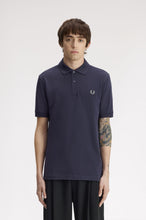 Load image into Gallery viewer, Fred Perry Dark Airforce Polo /Seagrass Laurel