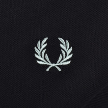 Load image into Gallery viewer, Fred Perry Long Sleeve Navy / Ecru / Silverblue