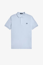 Load image into Gallery viewer, Fred Perry Sky Blue Polo with Cobalt Blue Detail