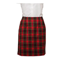 Load image into Gallery viewer, Relco Ladies Red Tartan Skirt

