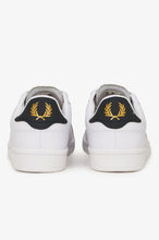 Load image into Gallery viewer, Fred Perry Trainers in White and Navy
