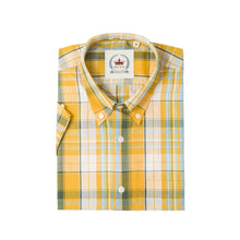Load image into Gallery viewer, Relco yellow check shirt
