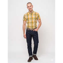 Load image into Gallery viewer, Relco yellow check shirt
