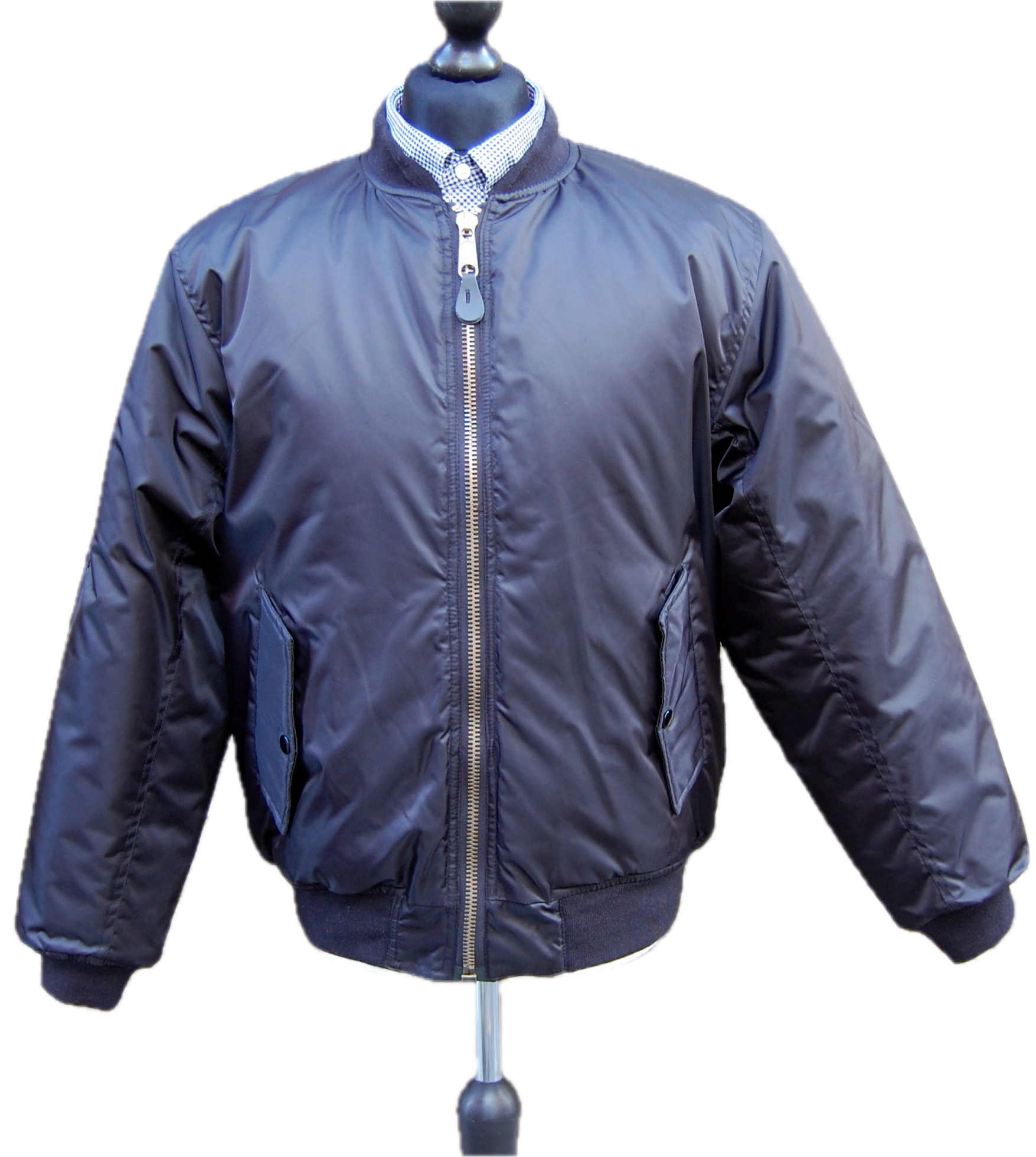 Black Relco/Miltech MA1 Flight Bomber Jacket