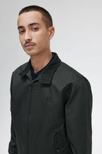Load image into Gallery viewer, Fred Perry Forest Green Waxed Harrington Jacket
