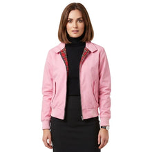 Load image into Gallery viewer, Ladies Pink Harrington
