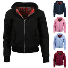 Load image into Gallery viewer, Ladies Black Harrington
