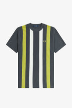Load image into Gallery viewer, Fred Perry Vertical Stripe Top Anchor Grey

