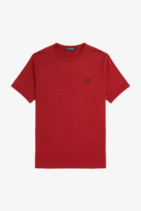 Fred Perry Blood Red Ringer t-shirt