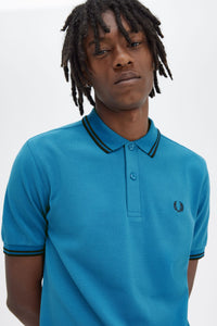 Fred Perry Ocean Polo with Navy Tipping