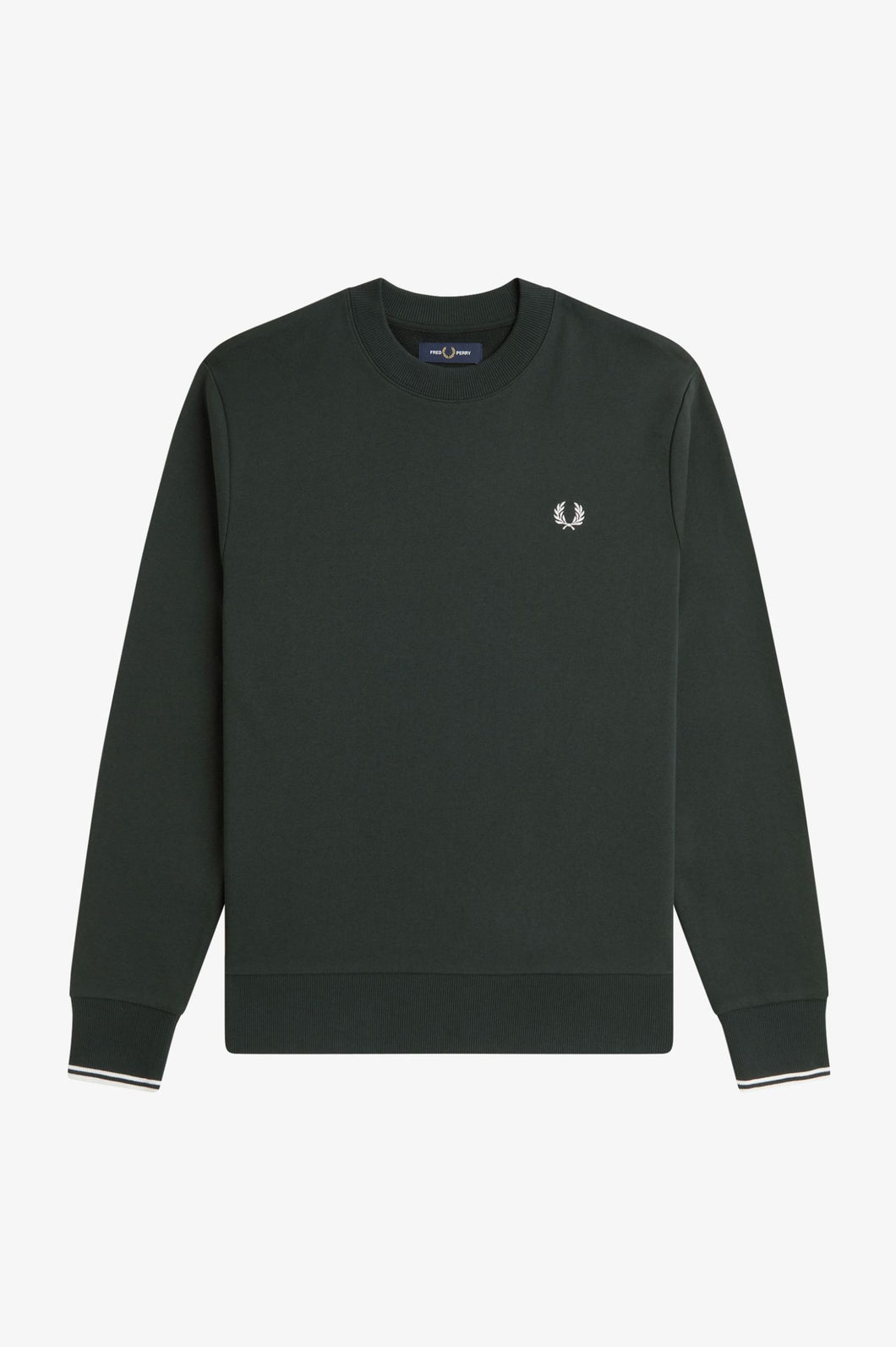 Fred Perry Night Green Sweatshirt