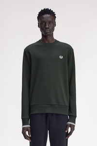Fred Perry Night Green Sweatshirt