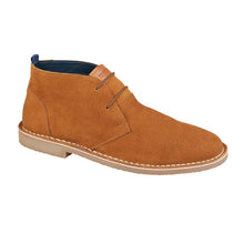 Load image into Gallery viewer, Roamer Tan Suede Desert Boots
