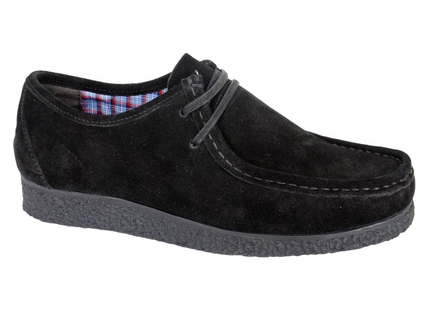 Roamer Black Trapper Moccasin