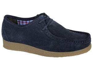 Roamer Navy Trapper Moccasin