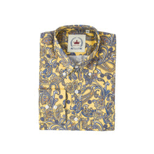 Load image into Gallery viewer, Relco yellow paisley shirt
