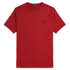Fred Perry Blood Red Ringer t-shirt