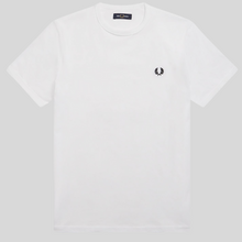 Load image into Gallery viewer, Fred Perry White Ringer T-shirt
