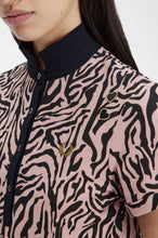 Load image into Gallery viewer, Amy Winehouse Zebra Print Polo Shirt
