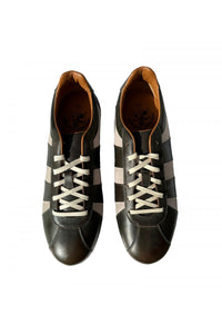 Delicious Junction Dark Olive Chad Leather Trainer