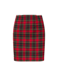 Relco Ladies Red Tartan Skirt
