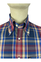 Load image into Gallery viewer, TROJAN Multi-check Port S/S B/D shirt
