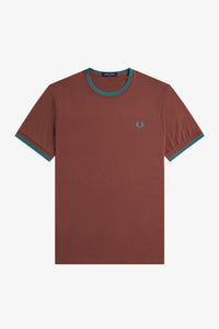 Fred Perry Whisky Tipped T-Shirt