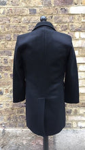 Load image into Gallery viewer, The Relco Classic Black Crombo Overcoat !
