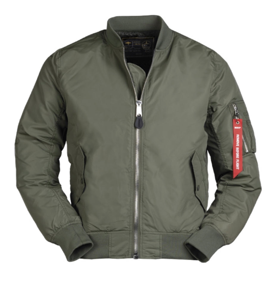 ROC MA1 Green Light weight Flight Jacket