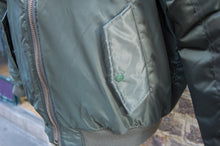 Load image into Gallery viewer, Relco Olive MA1 Flight Bomber Jacket
