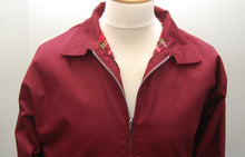 Load image into Gallery viewer, Relco Burgundy Harrington Jacket
