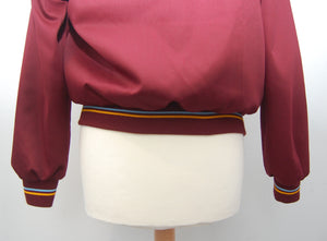 Burgundy Monkey Jacket