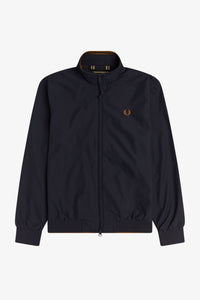 Fred Perry Navy and Caramel Tipped Brentham Jacket