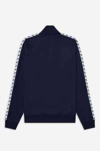 Fred Perry Navy Taped Track Jacket