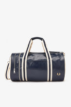 Load image into Gallery viewer, Fred Perry Navy/Ecru Barrel Bag
