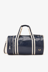 Fred Perry Navy/Ecru Barrel Bag