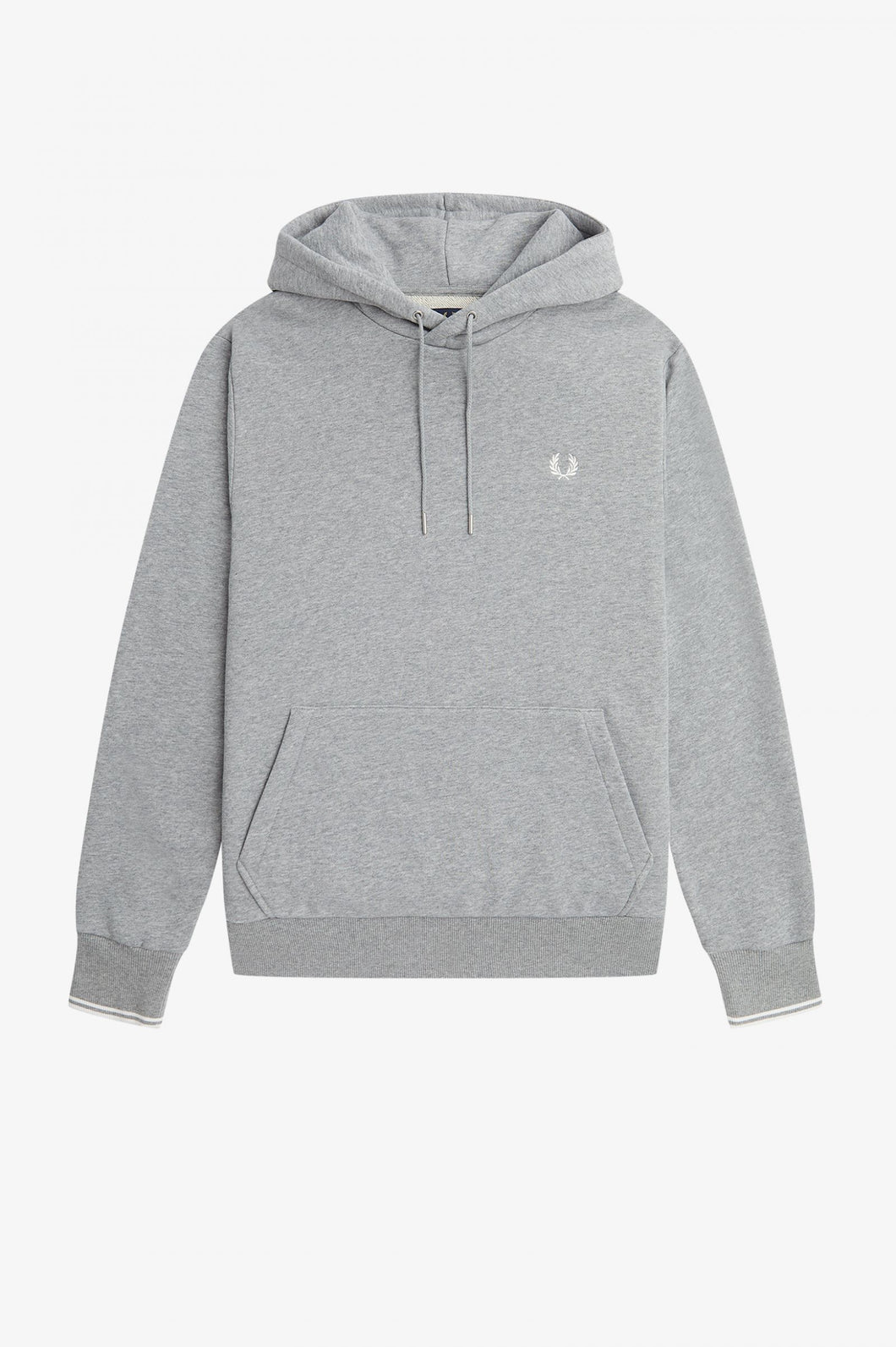 Fred Perry Tipped Steel Marl Hoody