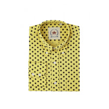 Load image into Gallery viewer, Relco Yellow Polka Dot Shirt
