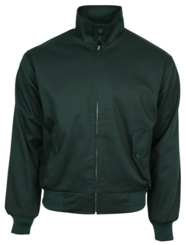 Green sales harrington jacket